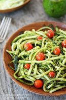 ZUCCHINI NOODLES WITH PESTO - Healthy Eating -Lose Weight - With Integrity Health coaching centers