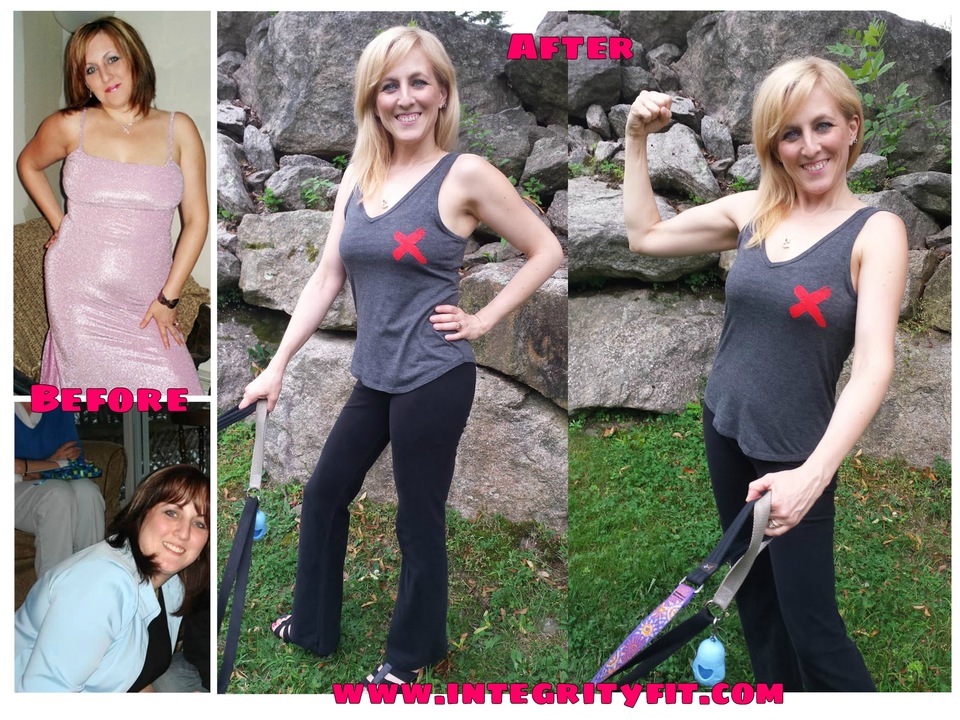 Weight Loss. The Struggle. The Determination. The Success! All with Integrity Health Coaching Centers & Gyms in NH!