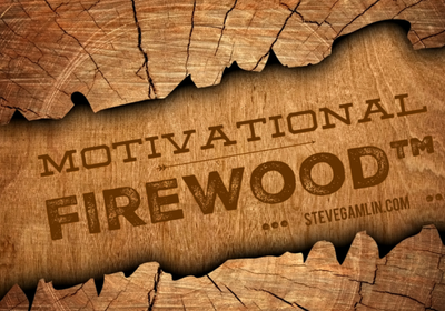 The lesson I recently learned chopping firewood...