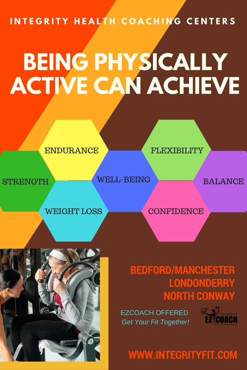 Being physically active can achieve