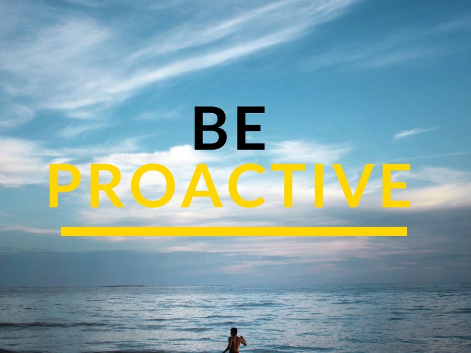 Be Proactive - Habit 1