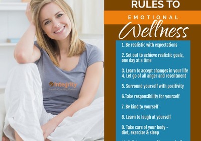 Top 10 Rules to Emotional Wellness!