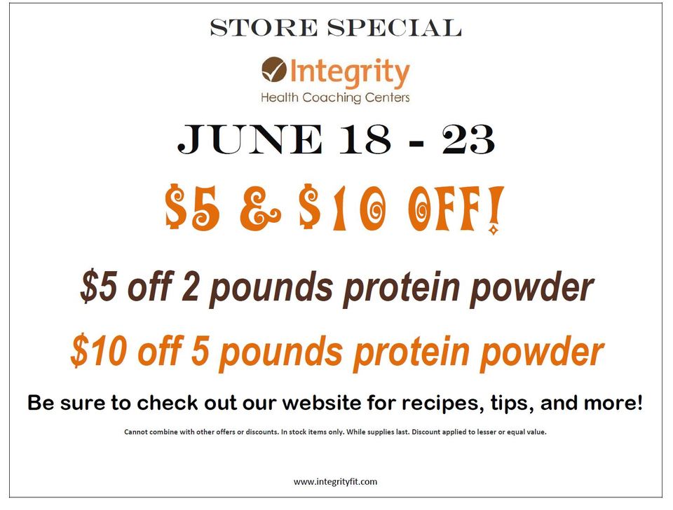 Store Special June 18 - 23