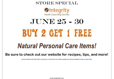 Store Special June 25-30