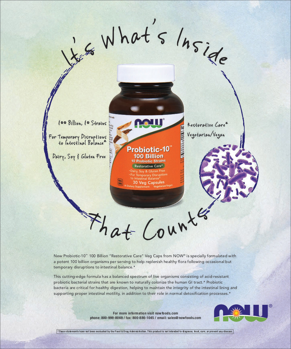 Probiotics can support a healthy gut and immunity.