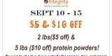 Sept 10 - 15 Store special